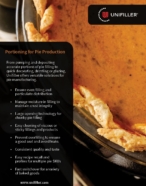 Preview of Portioning Pie Production Data Sheet