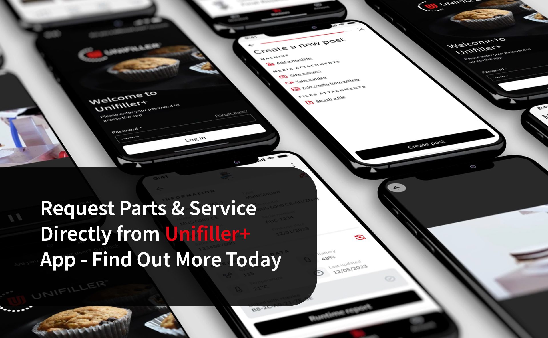 Request Parts & Service Directly from Unifiller+ App - Find Out More Today