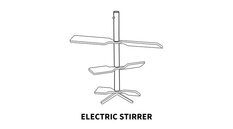 Electric Stirrer for Hopper